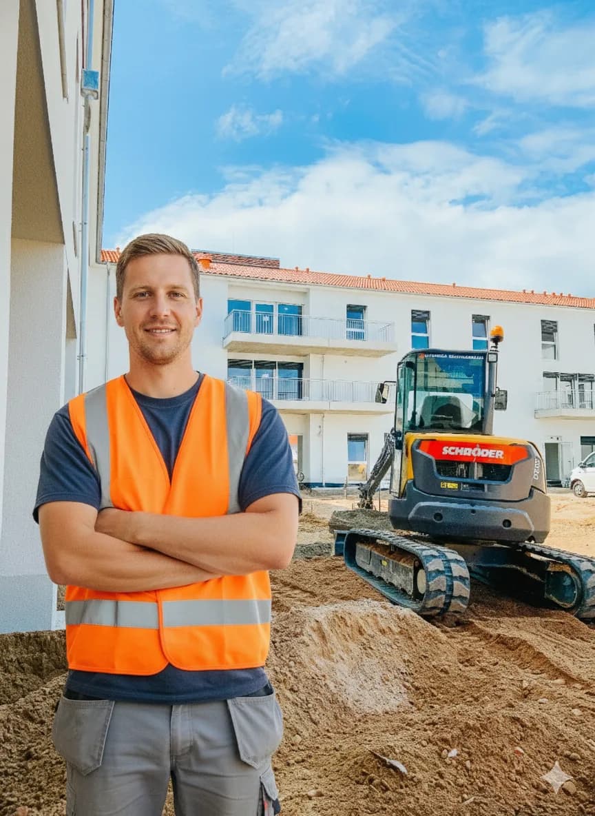 Facharbeiter Tiefbau (m/w/d) – Kanal- & Straßenbau